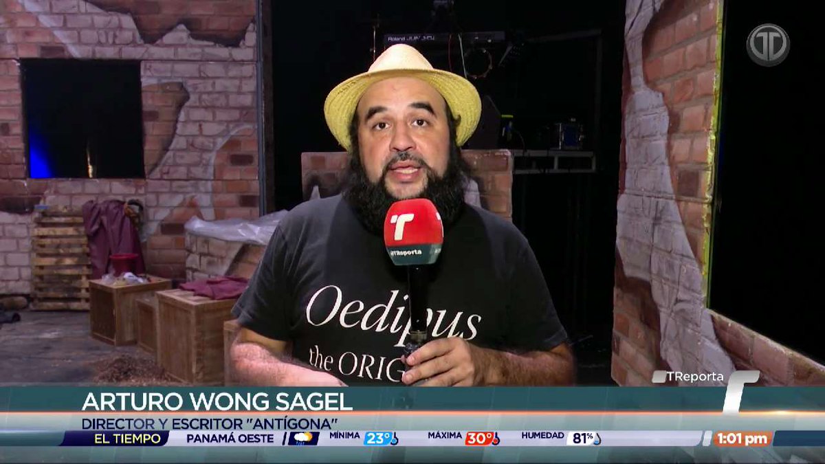 En el Teatro Nacional se lleva a cabo la presentación de "Antígona, el despertar de la tierra",  una versión libre de la tragedia griega de Sófocles que incluye drama, rebelión, tragedia y dilemas morales y estará en escena hasta el próximo domingo.