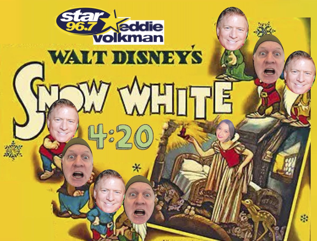 ubercritic's tweet photo. PURE AS SNOW! Appearing on @EddieVolkman
Show ... 3-7p on STAR 96.7 (online https://t.co/hdnxPWvyr0)
Reviewing #SnowWhite movie (#intheater 3/21) FRI MAR 21 4:20p π±
@LorraineEvanoff @KICKSEAT @frankschicago @hannahbonair https://t.co/9kQjyKyHfn