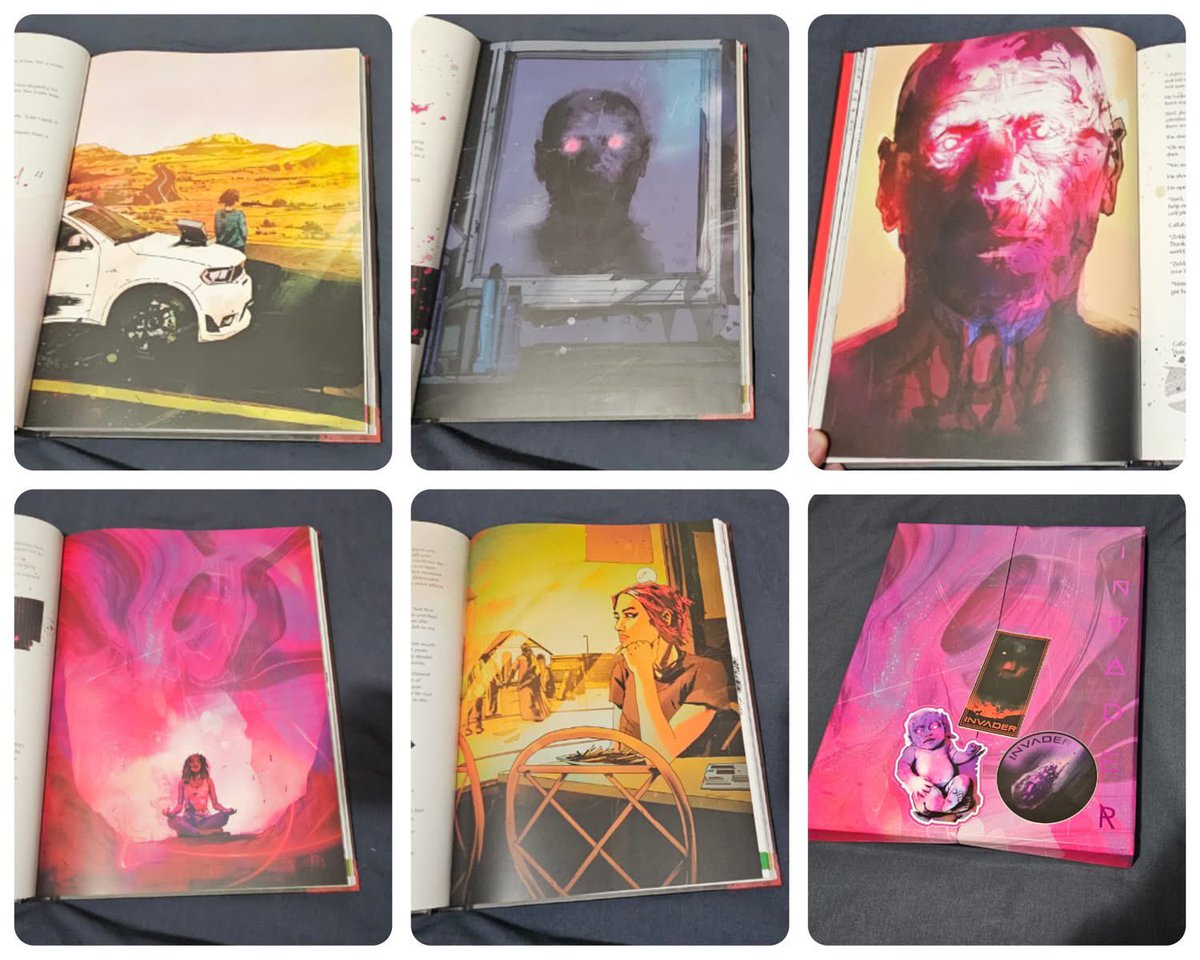 adamegypt's tweet photo. Invader books have shipped and are out in the world. We spent every dollar raised in making the sickest, most high quality book art object possible! People are freaking out and I love it ! https://t.co/DACMtdW6NU