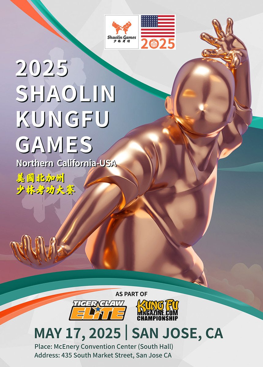 KFM_KFTC's tweet image. Happy Shaolin Temple Day!
The Tiger Claw Elite Championships will be hosting our 2nd Shaolin Kungfu Games under the auspices of the original Shaolin Temple in Songshan, China. tigerclawelite.com/tiger-claw-eli… #shaolin #shaolinkungfugames #shaolingames #tcec #tigerclawelite #kungfu