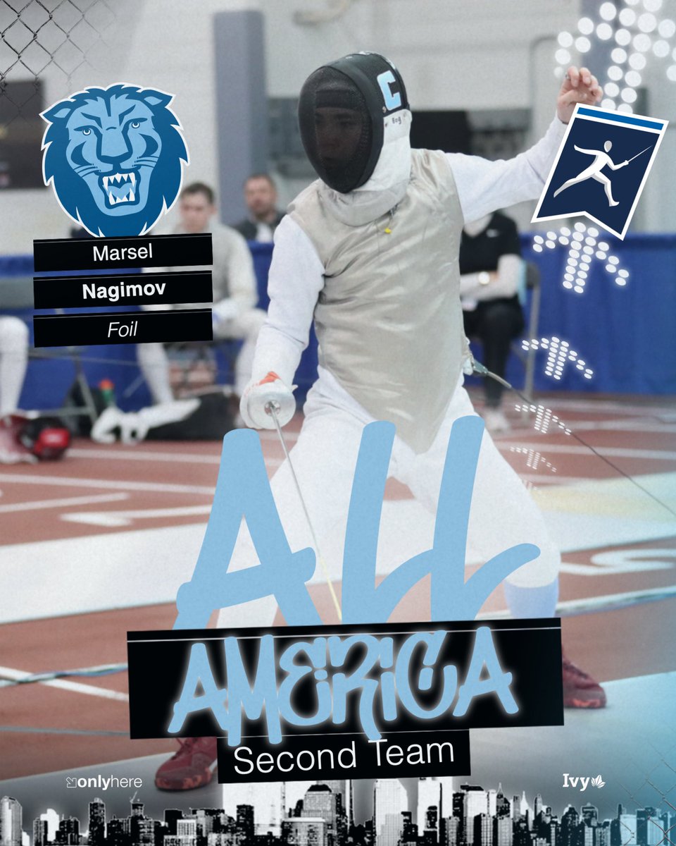 Solid showings for our two foilists, Samarth Kumbla and Marsel Nagimov to give the Lions 2️⃣ more All-Americans!

#RoarLionRoar 🦁 // #OnlyHere 🗽