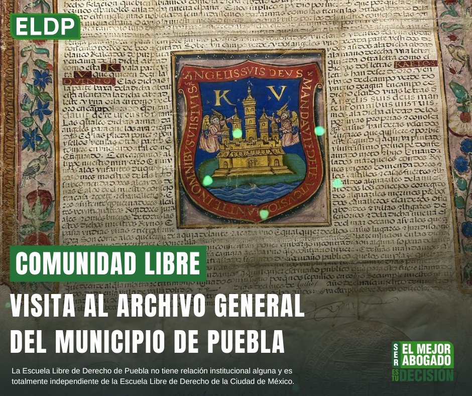 ELDPuebla's tweet image. Alumnos tuvieron la oportunidad de conocer la historia y el legado de nuestra ciudad con una visita al Archivo General del Municipio de Puebla. Acompañados por el Mtro. Héctor Enrique Reyes Pacheco, exploraron documentos y archivos históricos
#HistoriaPuebla #ELDP #ComunidadLibre