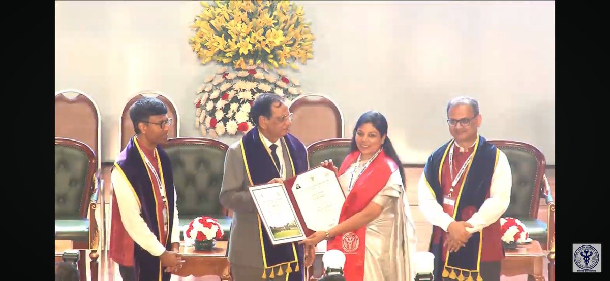 JaiswalRd's tweet photo. I am greatful to @aiims_newdelhi for considering me worthy of the highest degree of #AIIMS in the #49thConvocation
PhD from Surgical Disciplines, AIIMS. 
Forever grateful to AIIMS academic section, my teachers, family and friends. 
#Education https://t.co/f2xVuUo2S9