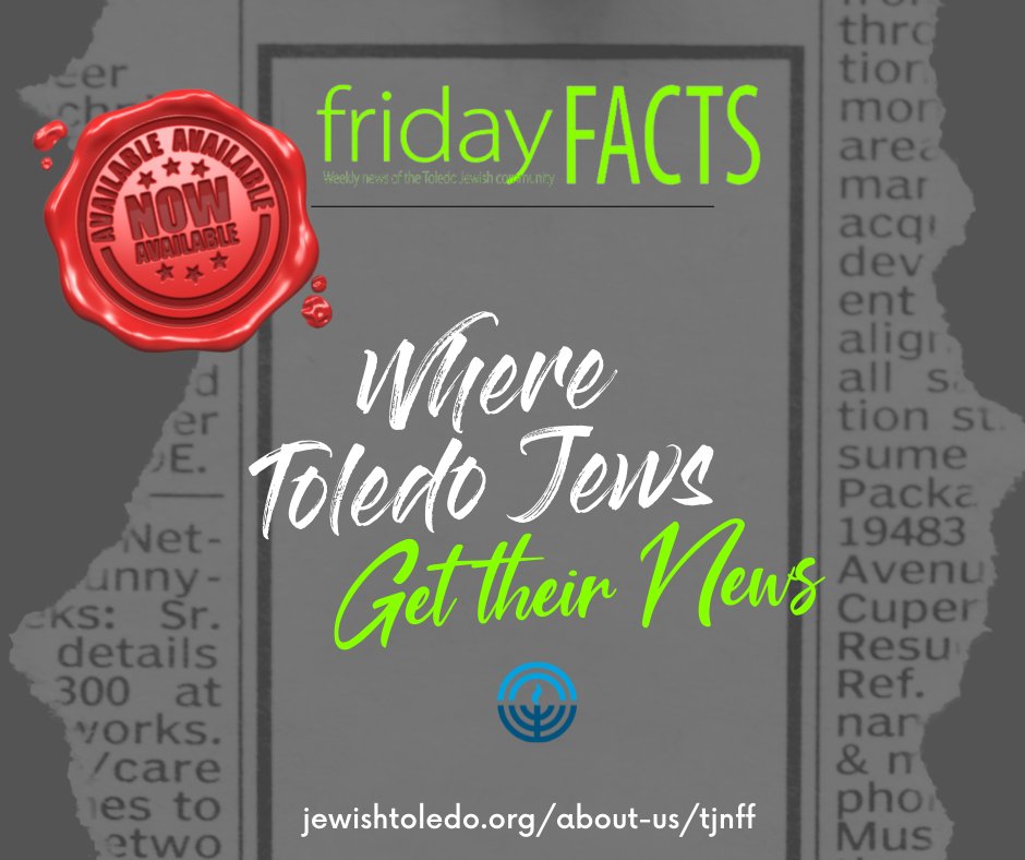 JewishToledo's tweet photo. Friday Facts 03.21.25 - https://t.co/3O6Ec7Bf5Z https://t.co/qVQM1usGg8