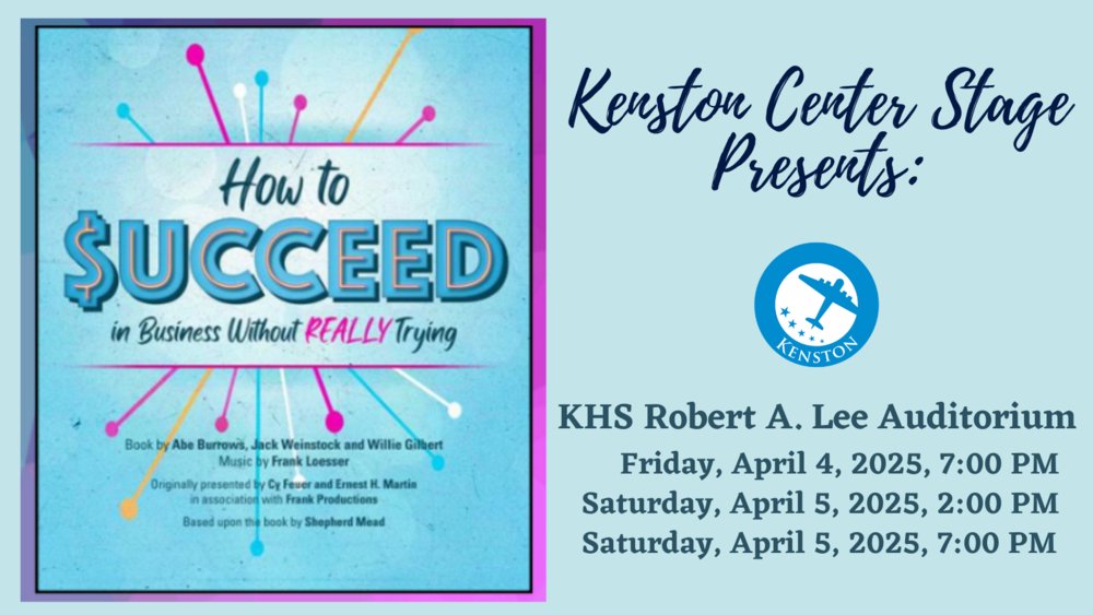 Kenston Center Stage Presents: How to Succeed in Business Without Really Trying kenstonlocal.org/o/kms/article/…