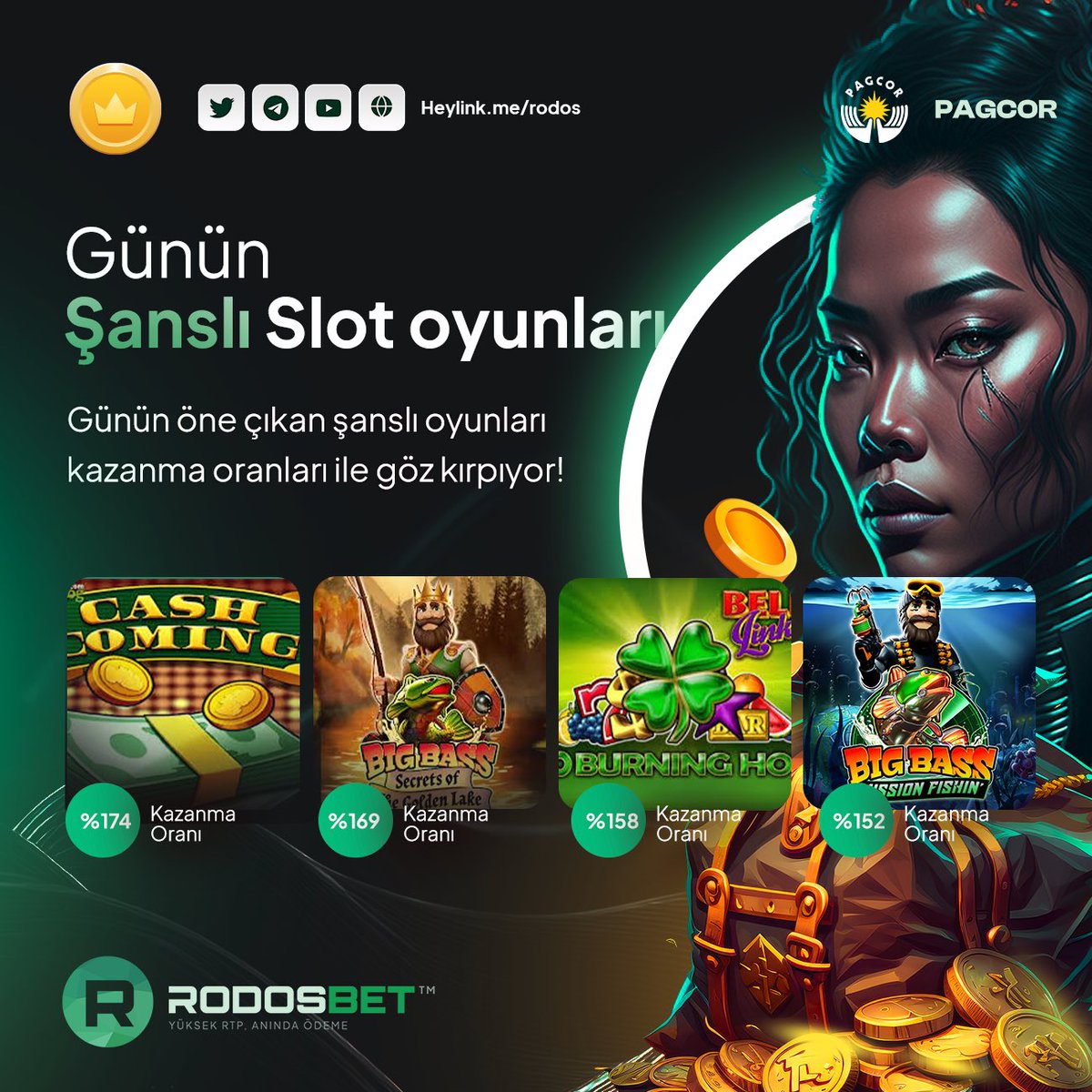 rodosbet's tweet photo. 🌟Rodosbet’te günün şanslı slot oyunları🎰
💎 Cash Coming
💎 Big Bass Secrets Of The Golden Lake
💎 40 Burning Hot Bell Link
💎 Big Bass Mission Fishin
➡️ En çok kazandıran Slot oyunlarının keyfini çıkarın.
🔗Telegram adresimiz https://t.co/I49Y84iWRk
#Rodosbet #rodosgiris https://t.co/yyA6U9hvBu