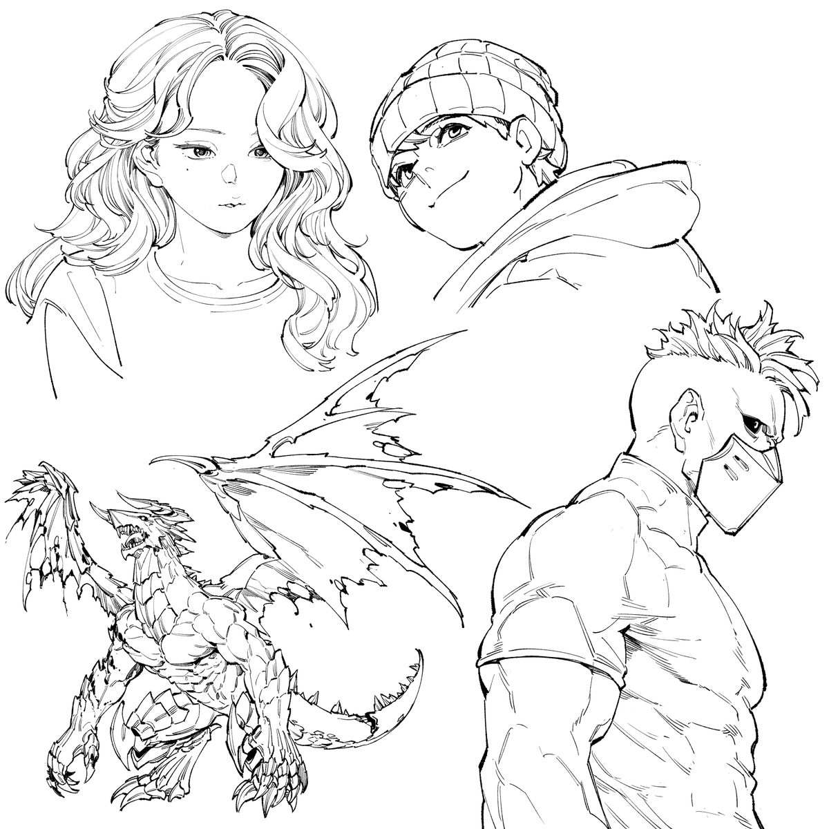 NaKsErZaM's tweet photo. 왜 아무런 의미도 없는 그림을 그릴 때가 제일 재밌을까? https://t.co/yEAvayhdf0