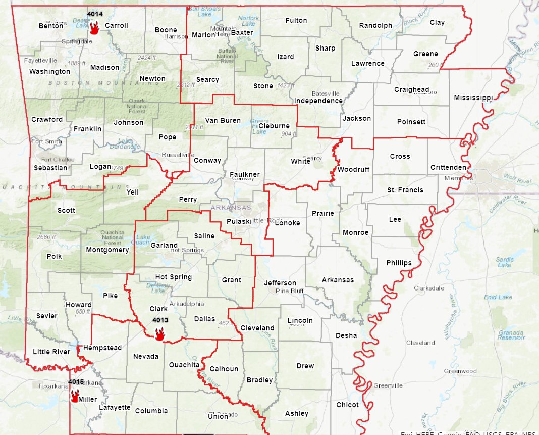 Arkansas Forestry Division tweet media