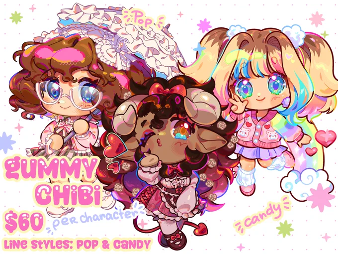  Additional  is 1-2 months.I offer commercial use options and payment plans for orders over $200.I added NSFW options!! Some comm requests will be invoiced at the beginning of April, some earlier. I will contact you prior! 