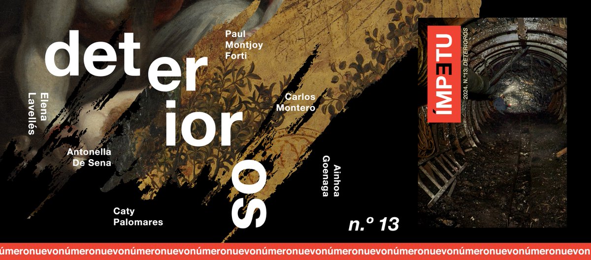 Con motivo del día de la #poesía, os damos la bienvenida al decimotercer número de #ÍMPETU, dedicado al poder de la grieta y al arte de renacer, devolviéndonos el poder de una conciencia latente. 

Disponible en nuestra página web 🚀 revistaimpetu.org