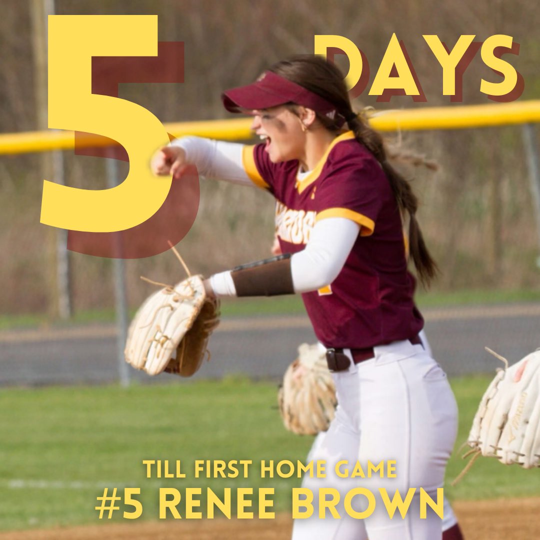 Game day here in Florida, but we are nearing five days until our home opener with #5 Renee Brown!! So excited to play on TYS!
