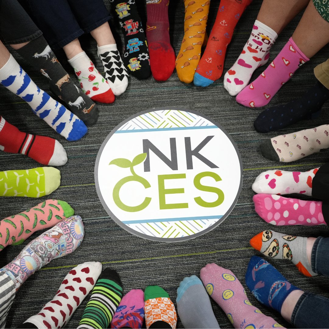 Today, we recognize #WorldDownSyndromeDay—a celebration of inclusion &amp; the incredible individuals in our community. We showed our love by wearing our boldest mismatched socks- share your photos below to spread the message of acceptance and love! #RockYourSocks #ConnectGrowServe🌱