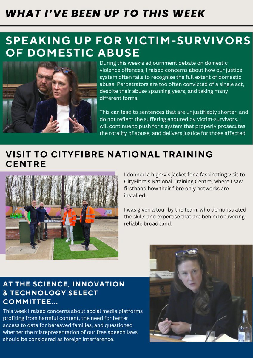 What I’ve been up to this week 👇👇