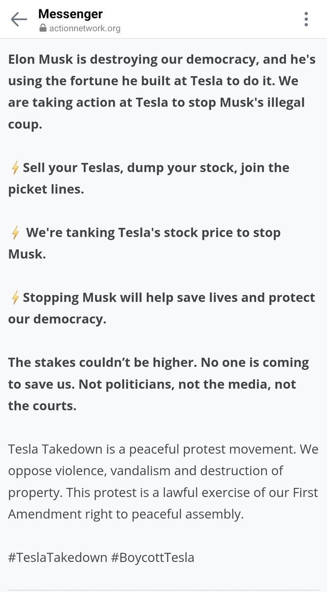 IDLibertyDogs's tweet photo. 🔴Hey Idaho! 🔴
Did you know that on March 29th at 12 noon, out of state individuals from Washington are coming to "peacefully protest" the Tesla Dealership in Meridian?

If you're in the area or own a Tesla, I would keep a watchful eye out. https://t.co/Yivy6Nng40