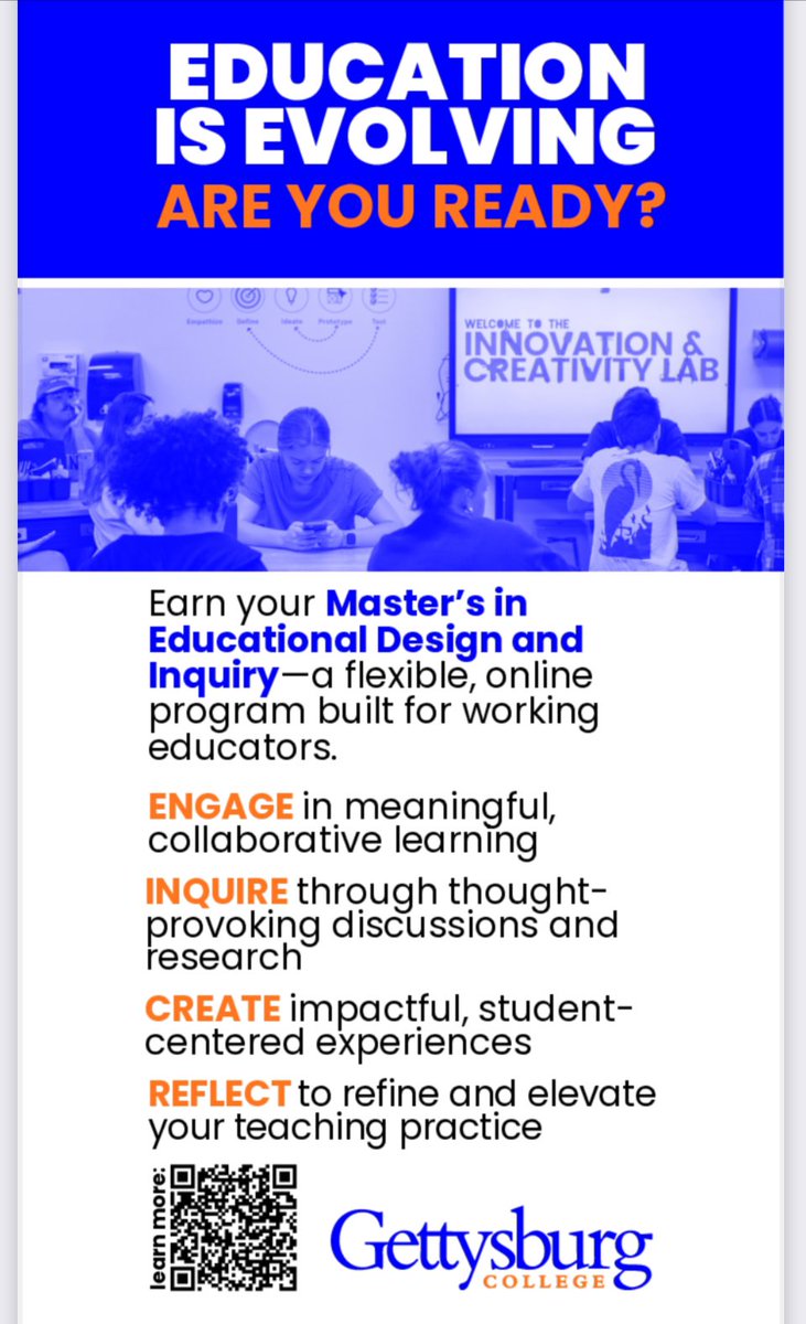 James Hitchner (@fcps_elemhpe) on Twitter photo ATTENTION EDUCATORS: Sharing on behalf of colleagues at Gettysburg College. Thanks for considering this completely flexible opportunity for learning & growth. M.Ed. Program <a href="/gettysburg/">Gettysburg College</a> <a href="/FCPSMaryland/">FCPS-MD</a> <a href="/CCPSk12/">Carroll County PS</a> ATTENTION EDUCATORS: Sharing on behalf of colleagues at Gettysburg College. Thanks for considering this completely flexible opportunity for learning & growth. M.Ed. Program <a href="/gettysburg/">Gettysburg College</a> <a href="/FCPSMaryland/">FCPS-MD</a> <a href="/CCPSk12/">Carroll County PS</a>