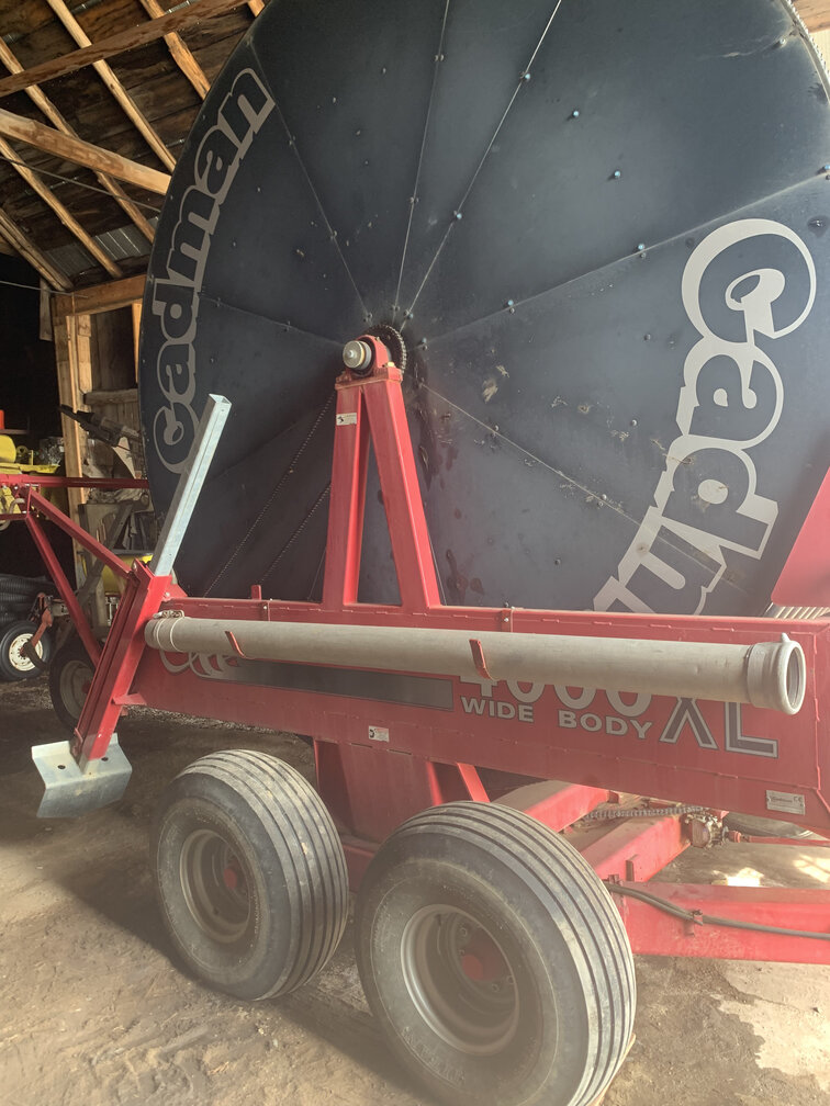 CadmanPower's tweet image. We have a wide variety of used #irrigation and manure equipment to get you ready for the Spring season. 🌱
Hot deal: used 6" pipe with Wade Rain Fittings, cheaper than at auction! We also have great pricing on in-stock supply hose.
➡️cadmanpower.com/used-equipment/