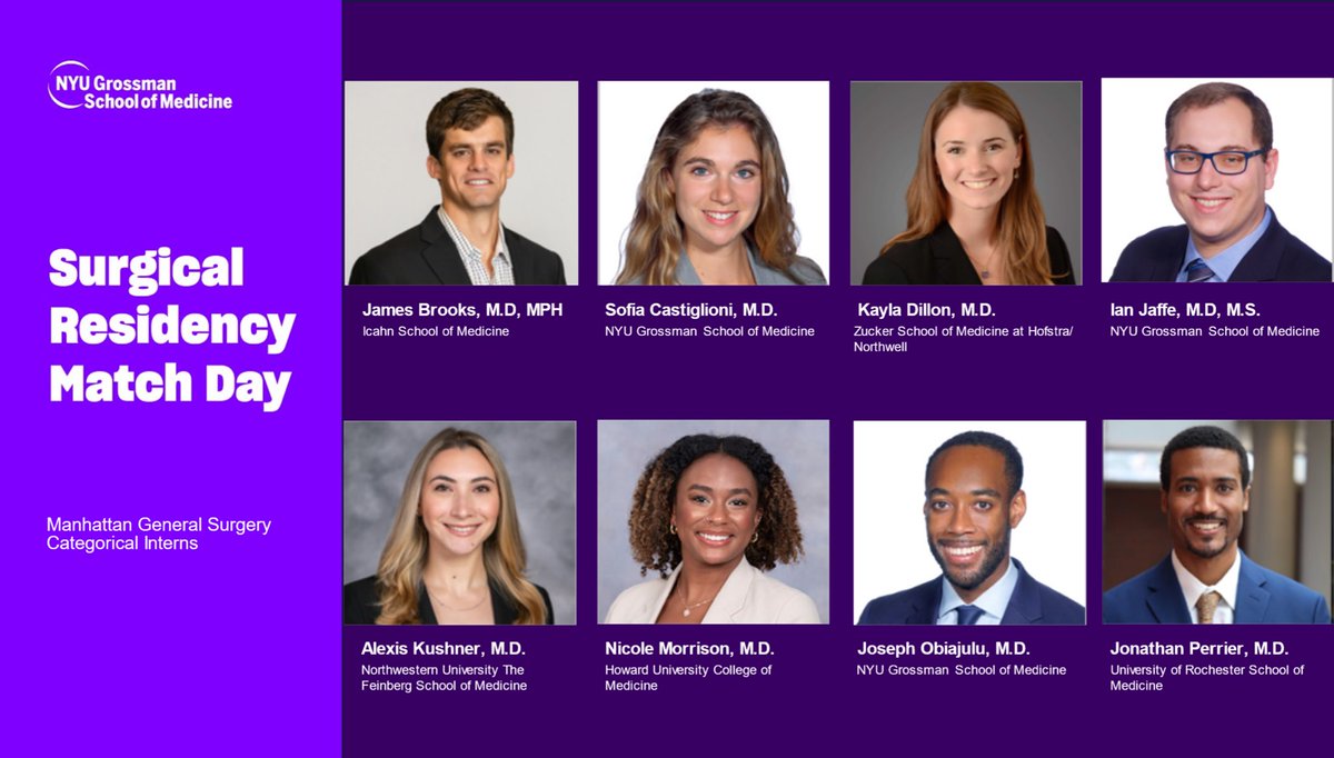 NYU Langone General Surgery Residency tweet media