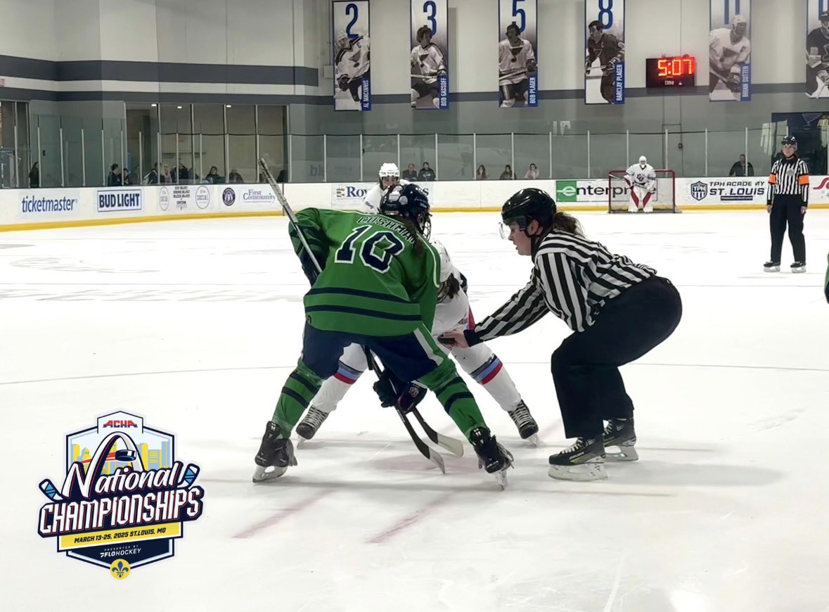 Our Mercyhurst Women’s D2 Hockey team is competing in the ACHA National Championships in St. Louis, Missouri. 

Watch their game against Liberty: flohockey.tv/events/1387827…

#Hurstathletics <a href="/mercyhurstwacha/">Mercyhurst Women’s ACHA Hockey</a>