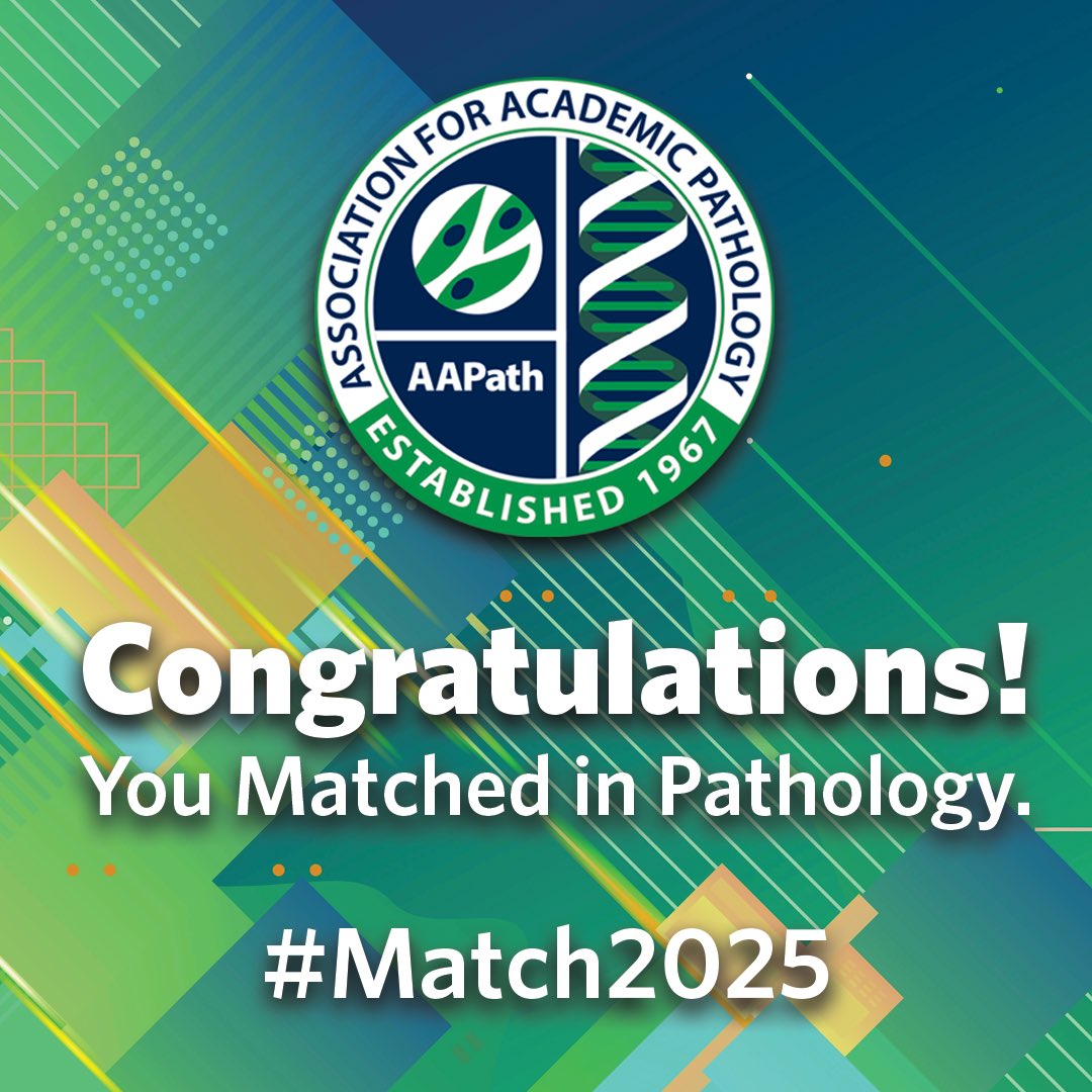 It’s #MatchDay2025

We are thrilled to welcome Aaron Tims, MD to our Pathology Residency Program! 

@osuwexmed @ohiostatemed #pathx #pathtwitter #pathology