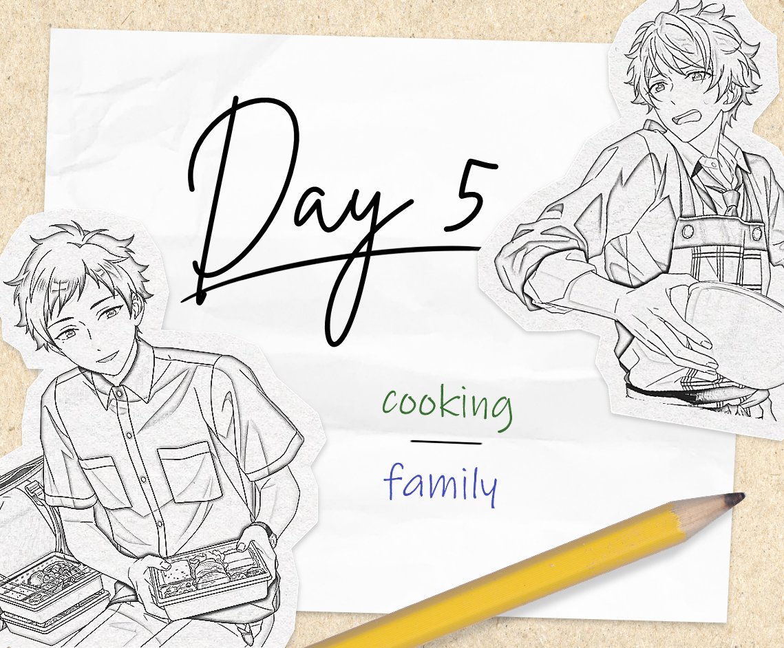 Time for day 5! Today's prompts are "cooking" and "family" (/≧▽≦)/  Can't wait to see what else has been whipped up in the kitchen!
#mdyzweek2025 #midoyuzu #みどゆづ