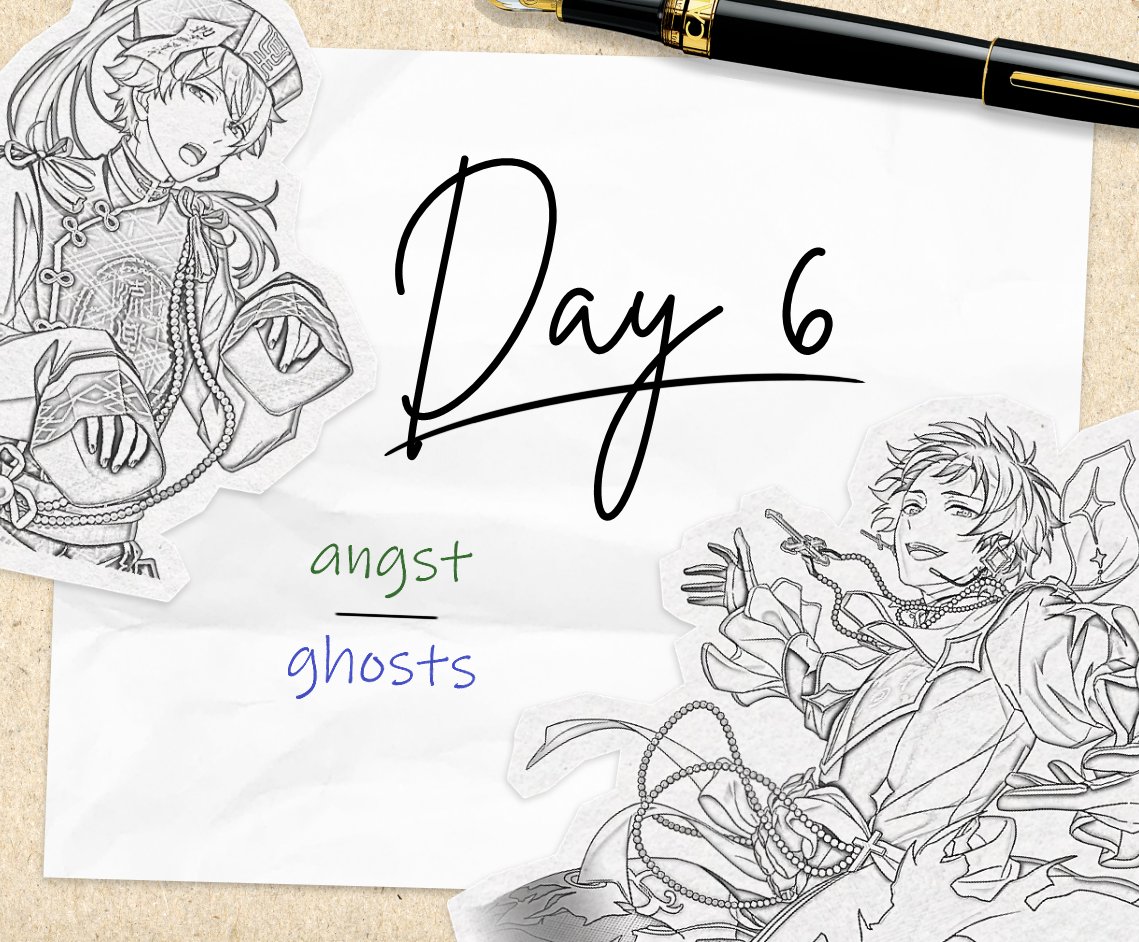 We're nearing the end goal! For day 6, we have the themes "angst" and "ghosts" ψ(｀∇´)ψ
#mdyzweek2025 #midoyuzu #みどゆづ