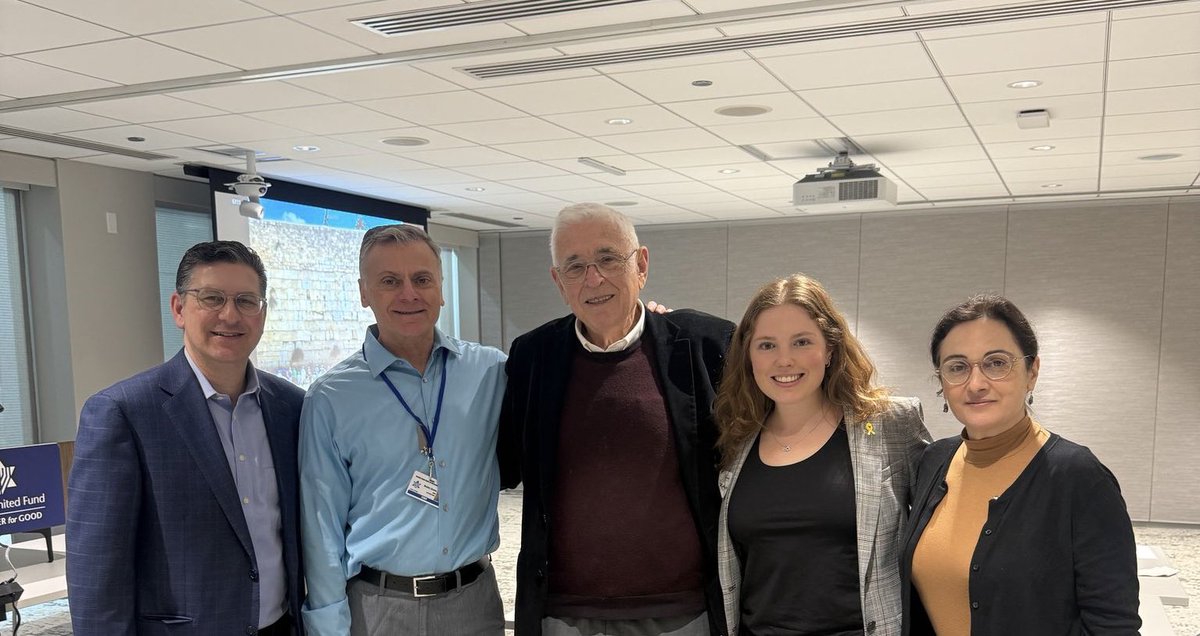 Immense honour to meet with Prof. Ilan Troen from Ben Gurion University @A4BG He provided essential  insight into the kibbutz communities that were destroyed on October 7th in southern Israel and talk about hope and resilience.