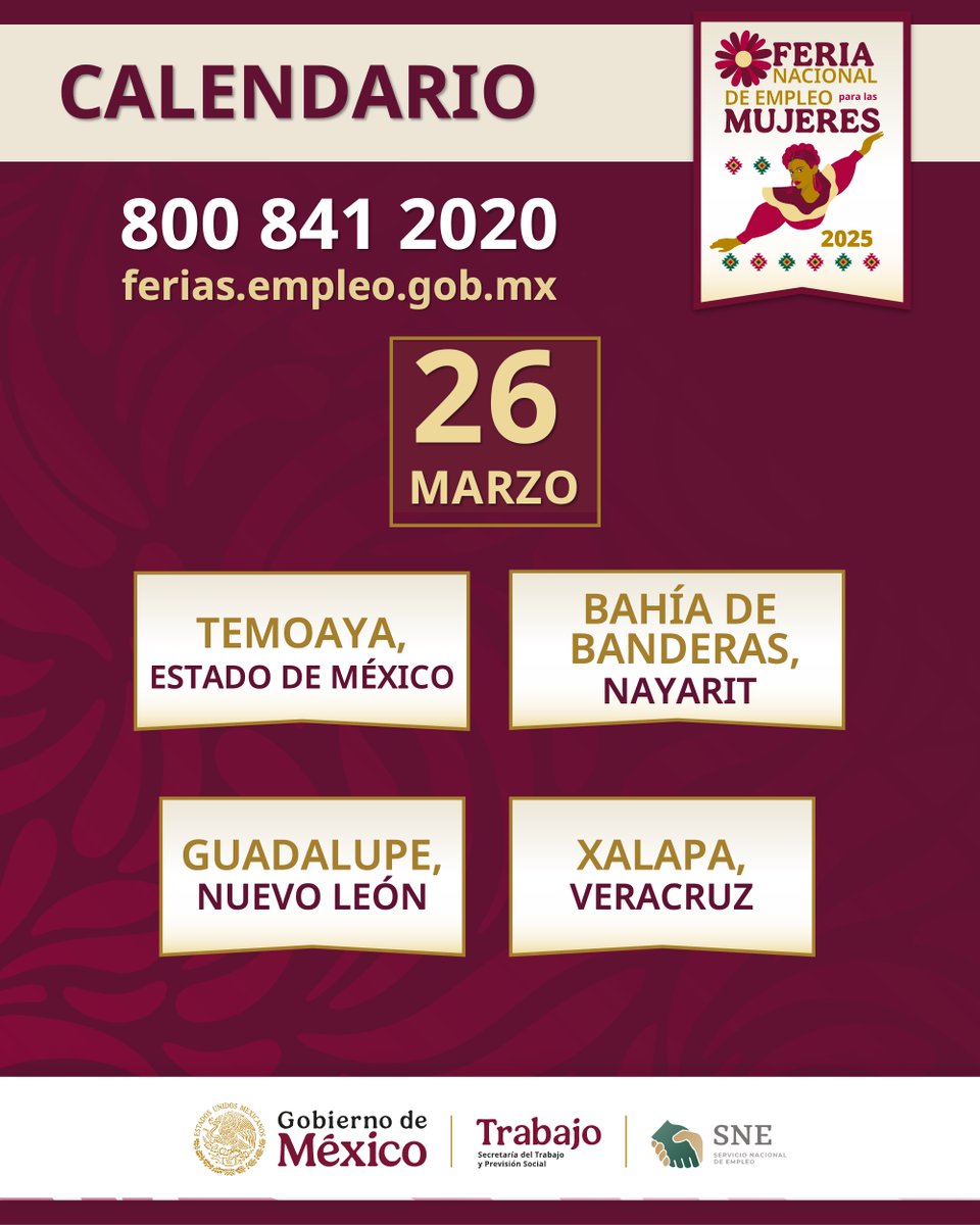 Servicio Nacional de Empleo tweet media