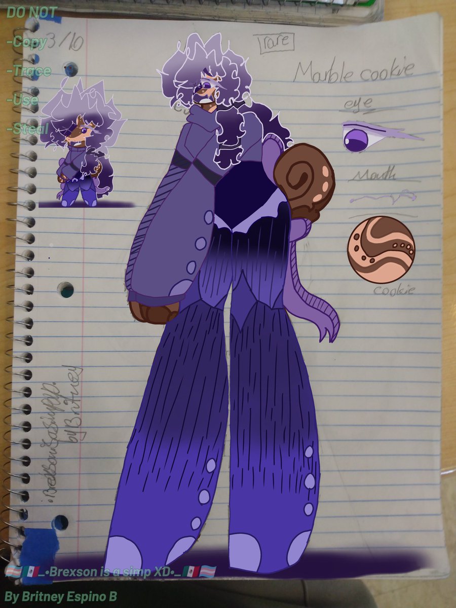 Britcatdr's tweet photo. I finally did it!! *Me realizing I redesigned marble cookie* 😃 yeah more work for me (・∀・) #cookierunkingdom #cookierunkingdomoc #arkwork https://t.co/mSB8GZeMFv