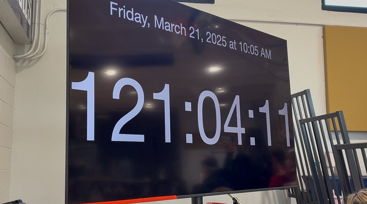 Adam Schick (@adamdschick) on Twitter photo If you think having a perfect bracket is hard, try breaking the <a href="/GWR/">Guinness World Records</a> for Longest Continuous Basketball Game! Congrats to MOST on completing 121 hours - FIVE STRAIGHT DAYS - on the court in Atlanta! #MarchMadness #121Hours If you think having a perfect bracket is hard, try breaking the <a href="/GWR/">Guinness World Records</a> for Longest Continuous Basketball Game! Congrats to MOST on completing 121 hours - FIVE STRAIGHT DAYS - on the court in Atlanta! #MarchMadness #121Hours