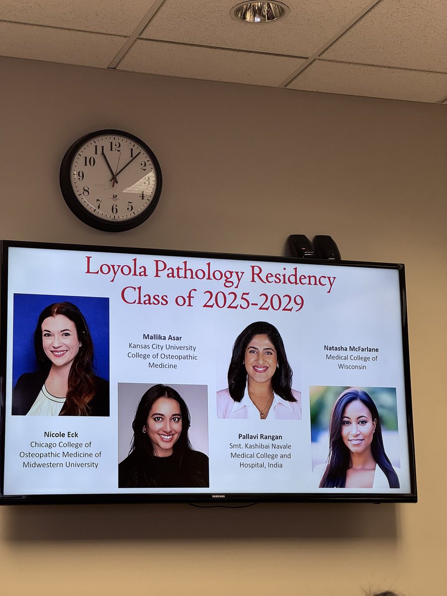 OMG someone pinch me
<a href="/loyolapathology/">Loyola Pathology & Laboratory Medicine</a> #PathTwitter #Match2025 #PathMatch2025