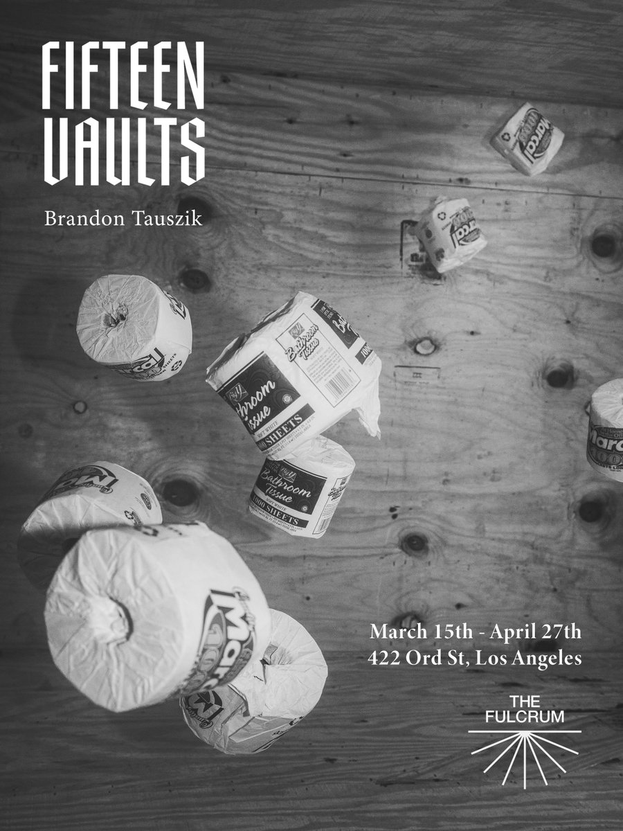 I had the pleasure of hosting a high school class visit at my solo show. A fantastic group of students from <a href="/lachsa/">LACHSA</a> stopped by The Fulcrum to explore Fifteen Vaults and join in on a conversation about the work.

The show is up through April 27th.
The Fulcrum
422 Ord St.
LA