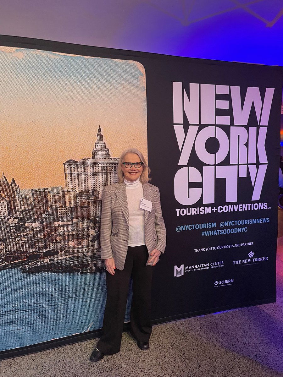 Got inspired at <a href="/nyctourism/">NYC Tourism + Conventions</a>'s annual meeting this week, and reminded of why so many people love to visit our beloved city, especially as we celebrate NYC's 400th, with <a href="/nyctourismnews/">New York City Tourism + Conventions Press Account</a> president Julie Coker, <a href="/CommishCumbo/">Laurie Cumbo</a>, <a href="/nycnightlifegov/">NYC Office of Nightlife</a>'s Jeff Garcia and more.