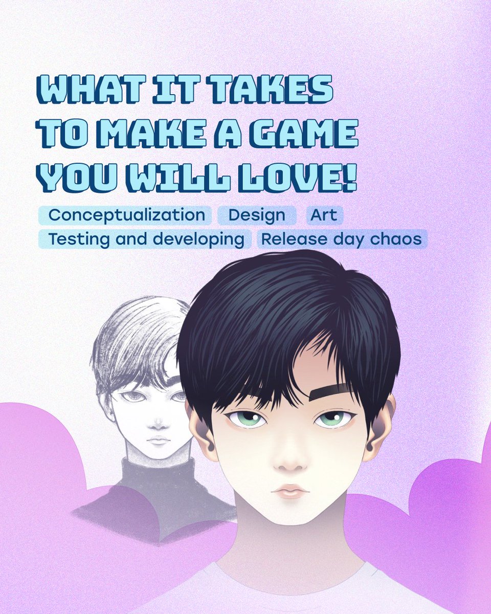 Making a game is like waiting for a comeback: concept first, then development (the teasers), and finally, the chaotic release. 🚀🎮

But hey, what’s K-pop without a little excitement? 👀

#gamedev #indiegame #gameart #gamedesign #gamedevelopment #kpop #kpopidol #kpopers