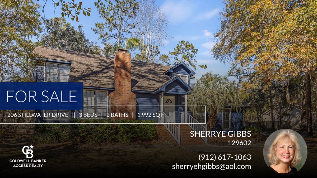 SherryeGibbs's tweet photo. Looking for a new home? This listing could be the one! Please don't hesitate to reach out with any questions! You can reach me at (912) 617-1063.

Talk to me, you'll like what you hear. I speak real estate with a southern accent. https://t.co/LX97Aa5262 https://t.co/kGaxUAFzY9