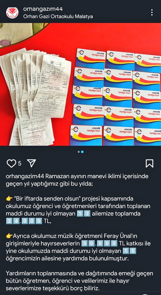 Orhangazim44's tweet photo. "Bir İftar da Senden Olsun" 2025
@MalatyaMem 
@MemBattalgazi 
@behcet_bakir 
@alikacmazz44 https://t.co/LymvmhvImJ
