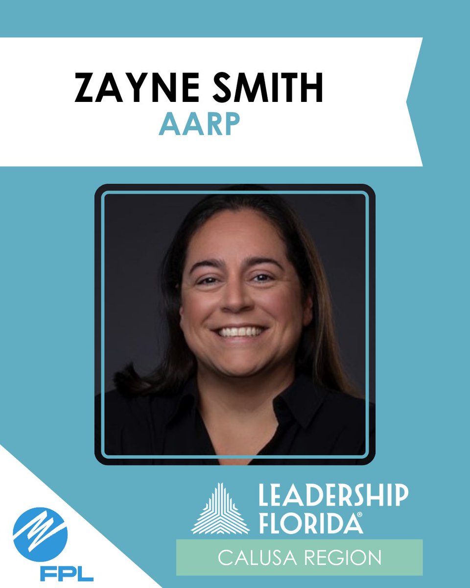 Welcome to new #Cornerstone42 member, Zayne Smith, in the #CalusaRegion. Zayne is the Senior Director of Advocacy at AARP.

Thank you to our sponsor, @insidefpl!