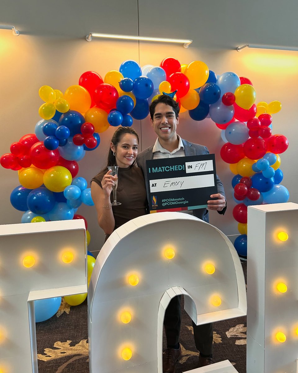 PCOMGeorgia's tweet photo. #PCOMproud doesn't even cover it. 🤩 🩺 

Happy Match Day to the class of 2025!

#PCOMmatch #MatchDay2025 https://t.co/SujJfVO8F5