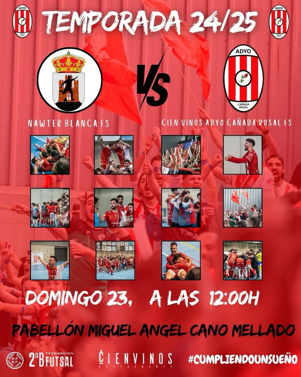 Cien Vinos ADYO Cañada Rosal FS tweet media