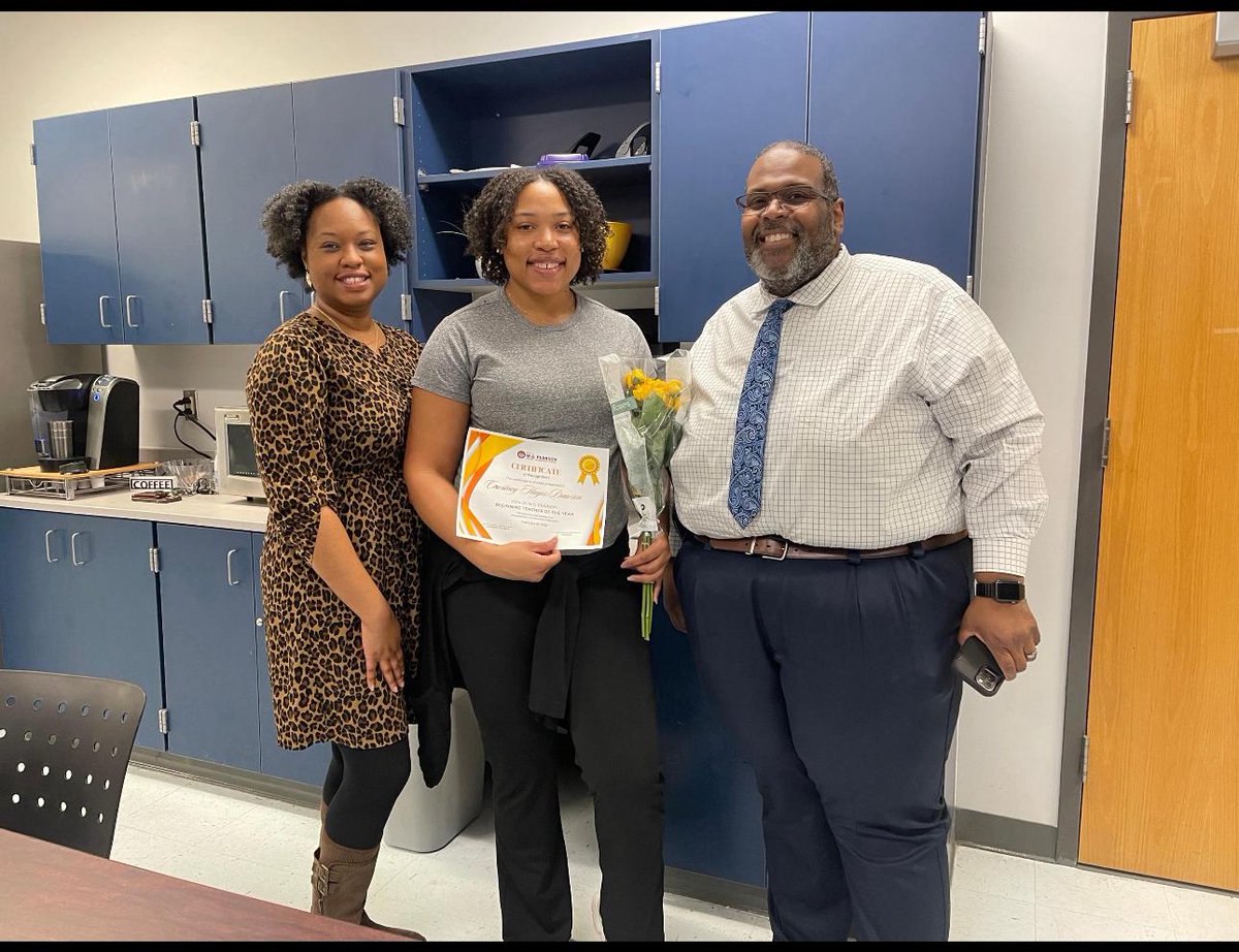 dpsarts's tweet photo. On February 10, 2025, Courtney Hayes-Dawson was recognized as the Beginning Teacher of the Year at W.G. Pearson Magnet Elementary School. She would like to thank Principal Kendell Dorsey and Assistant Principal Christy Hall for the support and great leadership. https://t.co/v2vIDyy4nW