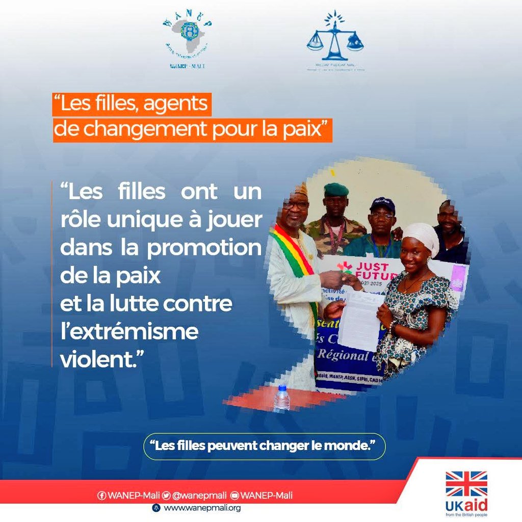 𝑪𝒂𝒎𝒑𝒂𝒈𝒏𝒆 𝒅𝒊𝒈𝒊𝒕𝒂𝒍𝒆 𝒔𝒖𝒓 𝒍’𝑨𝒈𝒆𝒏𝒅𝒂 𝟏𝟑𝟐𝟓 𝒅𝒆 𝒍’<a href="/ONU_fr/">Nations Unies (ONU)</a>:  
💬."𝑳𝒆𝒔 𝒇𝒊𝒍𝒍𝒆𝒔 𝒐𝒏𝒕 𝒖𝒏 𝒓ô𝒍𝒆 𝒖𝒏𝒊𝒒𝒖𝒆 à 𝒋𝒐𝒖𝒆𝒓 𝒅𝒂𝒏𝒔 𝒍𝒂 𝒑𝒓𝒐𝒎𝒐𝒕𝒊𝒐𝒏 𝒅𝒆 𝒍𝒂 𝒑𝒂𝒊𝒙 𝒆𝒕 𝒍𝒂 𝒍𝒖𝒕𝒕𝒆 𝒄𝒐𝒏𝒕𝒓𝒆 𝒍'𝒆𝒙𝒕𝒓é𝒎𝒊𝒔𝒎𝒆 𝒗𝒊𝒐𝒍𝒆𝒏𝒕."