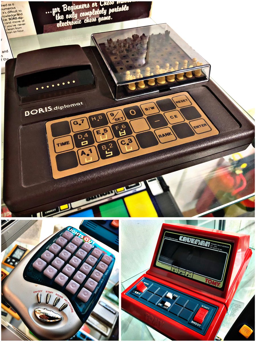 SWRetroComp's tweet photo. Today’s #RetroTrio offers you #Caveman, #LightsOut and #BorisDiplomat.  Which will you keep, gift to a friend and delete forever? #RetroComputing #ComputerHistory #RetroGaming #VideoGames https://t.co/ynA8DOOApe