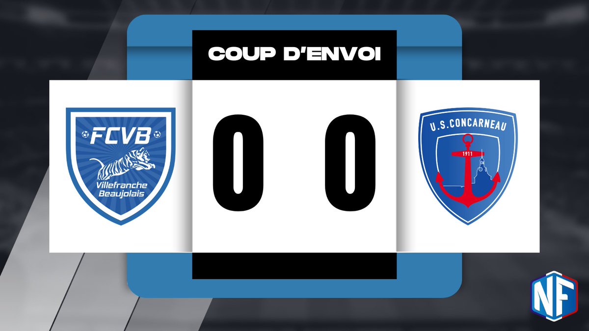 nationalfoot_'s tweet photo. C'EST PARTI À CHOUFFET !
Villefranche et Concarneau veulent tous deux sortir de la crise et s'éloigner de la zone rouge, on espère du spectacle ! 👀🔥
0-0 | #FCVBUSC https://t.co/eHCrY1q4pp