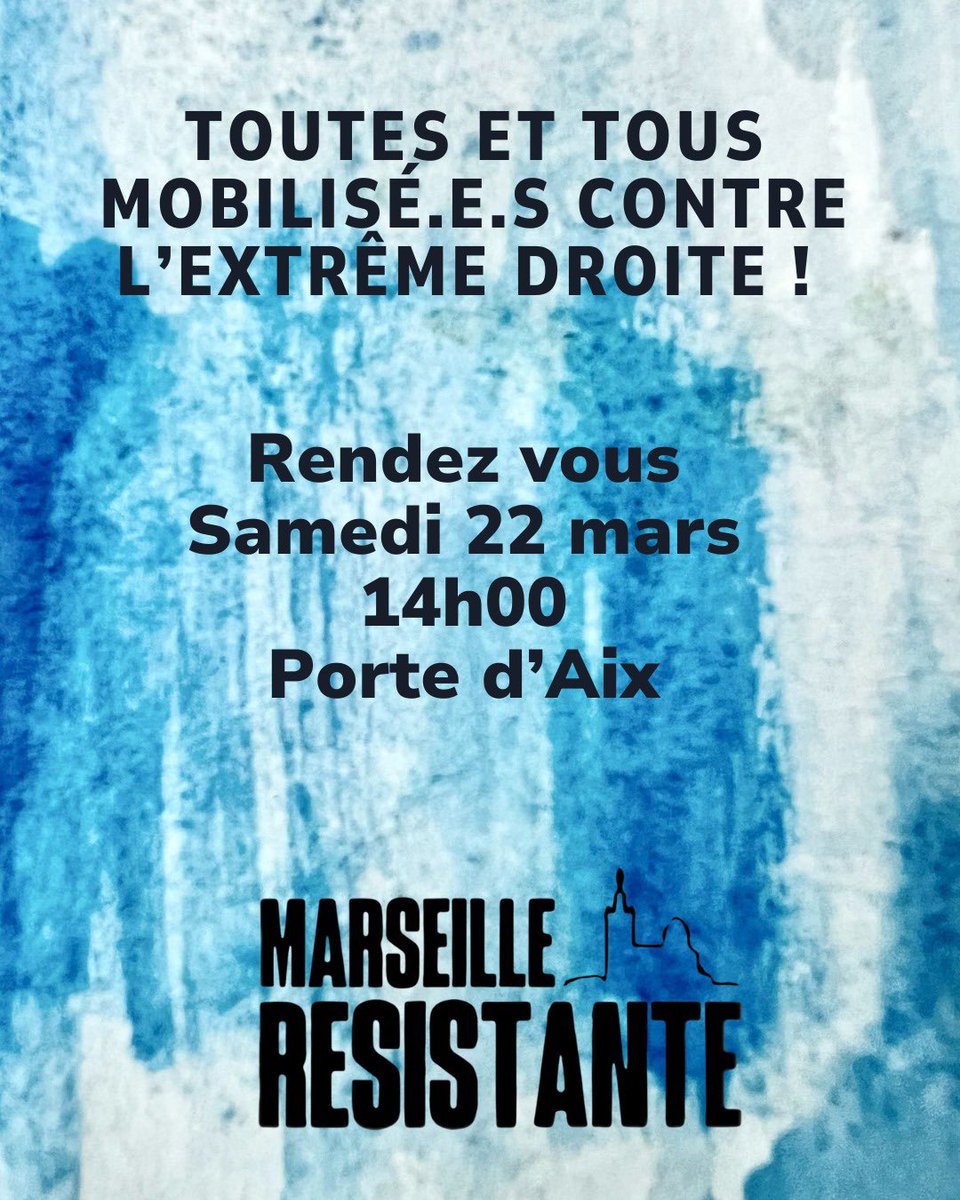 Face à la montée de l’extrême droite, contre le racisme, contre le fascisme mobilisons nous !  ✊