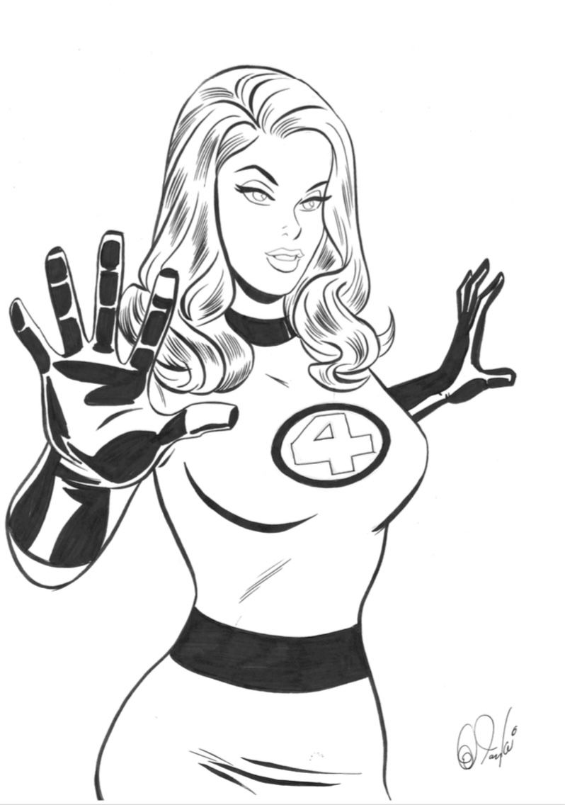 iamluke85's tweet photo. #invisiblewoman artwork by #DesTaylor https://t.co/vZoJeqMStZ
