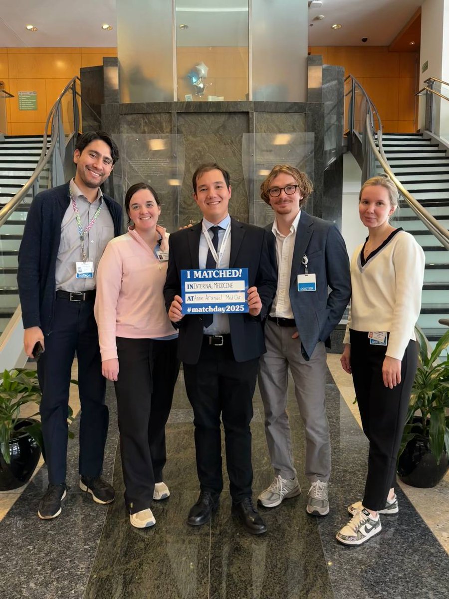 Sergei Iugai, MD (@iugaisergeimd) on Twitter photo Today I found out that I have matched into my dream residency program - Anne Arundel Medical Center.
The thought of walking hospital corridors again fills me with limitless excitement.
I am grateful to <a href="/AAMC_IMRes/">Anne Arundel Medical Center IM Residency Program</a> for trust, and to all my family and friends for your unwavering Today I found out that I have matched into my dream residency program - Anne Arundel Medical Center.
The thought of walking hospital corridors again fills me with limitless excitement.
I am grateful to <a href="/AAMC_IMRes/">Anne Arundel Medical Center IM Residency Program</a> for trust, and to all my family and friends for your unwavering