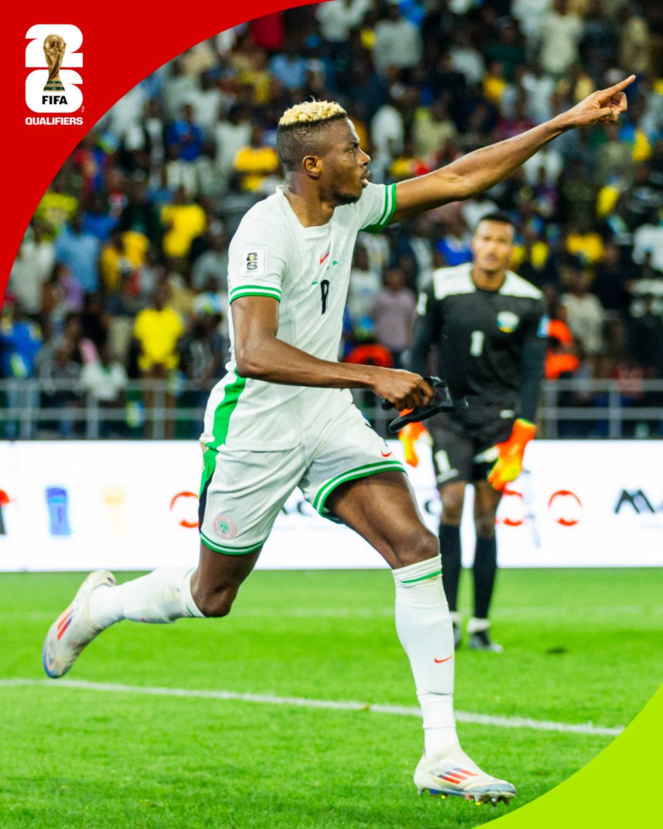 🇳🇬⚽️⚽️ Osimhen.

<a href="/victorosimhen9/">Victor Osimhen</a> | #FIFAWorldCup