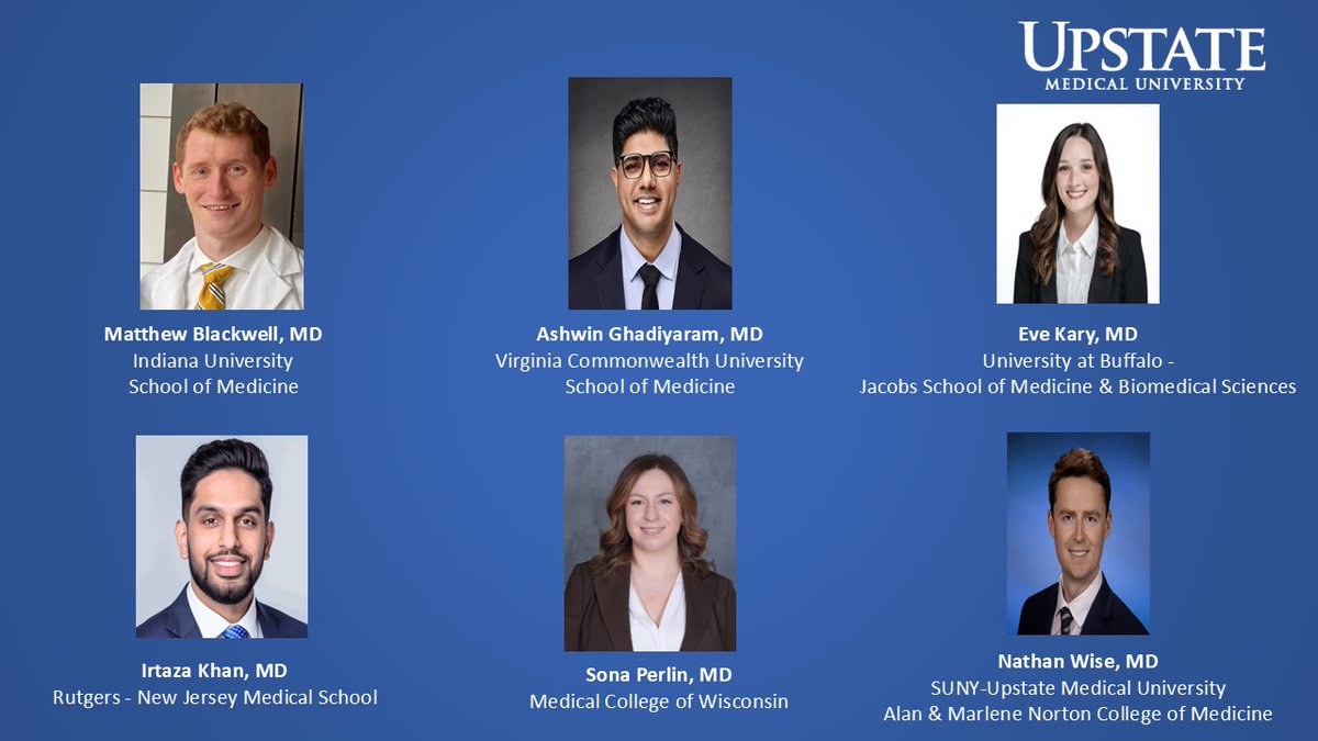 SUNY - Upstate General Surgery Residency Program (@upstatesurgery) on Twitter photo Congratulations to our incoming class of
<a href="/UpstateSurgery/">SUNY - Upstate General Surgery Residency Program</a> Categorical and Preliminary Interns!! Excited to welcome you to the House of Surgery and Syracuse, New York! #Match2025 #MATCHDAY <a href="/UpstateCancer/">Upstate Cancer Center</a> <a href="/UpstateHealth/">Upstate Health</a> <a href="/UpstateNews/">Upstate Medical University</a> Congratulations to our incoming class of
<a href="/UpstateSurgery/">SUNY - Upstate General Surgery Residency Program</a> Categorical and Preliminary Interns!! Excited to welcome you to the House of Surgery and Syracuse, New York! #Match2025 #MATCHDAY <a href="/UpstateCancer/">Upstate Cancer Center</a> <a href="/UpstateHealth/">Upstate Health</a> <a href="/UpstateNews/">Upstate Medical University</a>