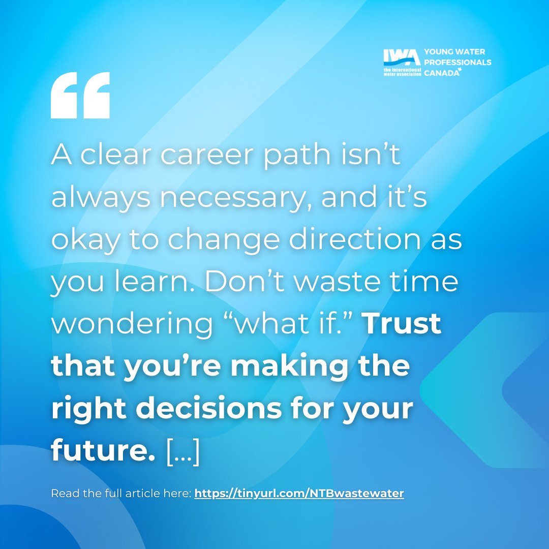 Our monthly blog post is now up! Read more about Yiyao’s blog here: tinyurl.com/NTBwastewater

Visit our website for more articles: iwa-ywp.ca/category/publi…

Stay connected with us by following us on: linktr.ee/ywp_canada

#WastewaterEngineering #EnvironmentalCareers