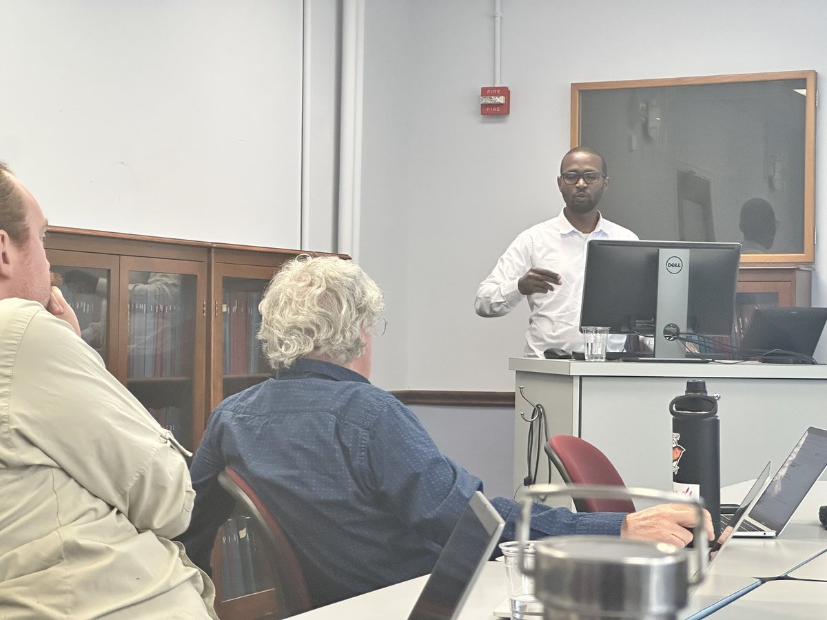 Modesta Abugu (@modestannedi) on Twitter photo It was exciting to learn about
<a href="/WanjohiFrank/">Francis Wanjohi, PhD</a>’s work to control the spread of 🍠 virus in Hungary.
Key message is that proper crop management practices prevents the spread of disease. <a href="/YenchoLabNCSU/">NCSU Sweetpotato & Potato Breeding</a>
More: scholar.google.com/citations?user… It was exciting to learn about
<a href="/WanjohiFrank/">Francis Wanjohi, PhD</a>’s work to control the spread of 🍠 virus in Hungary.
Key message is that proper crop management practices prevents the spread of disease. <a href="/YenchoLabNCSU/">NCSU Sweetpotato & Potato Breeding</a>
More: scholar.google.com/citations?user…