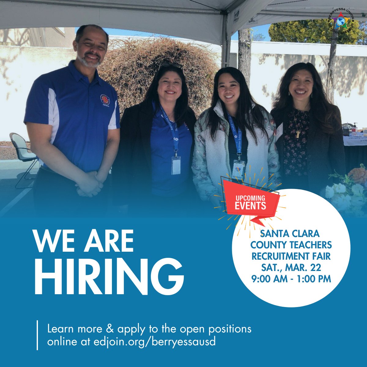 Berryessa USD Human Resources tweet media